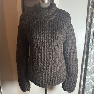 Dolce & Gabbana Men's Chunky Knit Mock-Neck Sweater